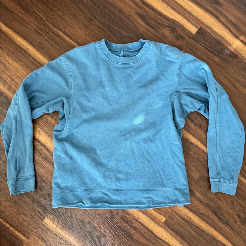 Lululemon Blue Long Sleeve Sweatshirt